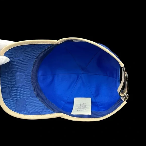 Gucci Blue 'Off The Grid' Baseball Cap / Hat - NIB all inclusive